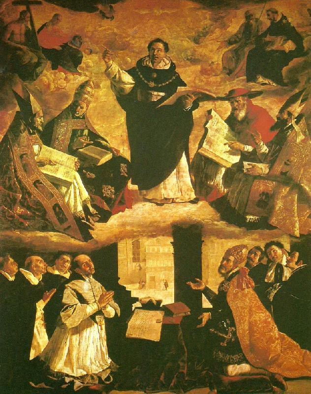 Francisco de Zurbaran the apotheosis of st Germany oil painting art